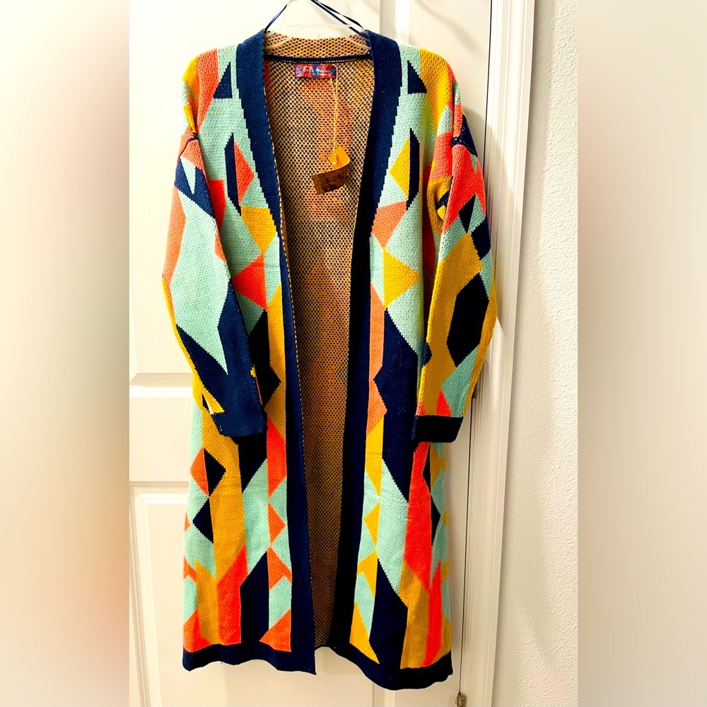 Cozy fashion statement sweater cardigan